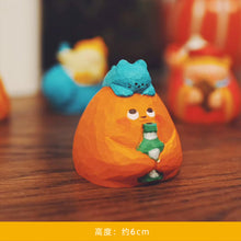 Load image into Gallery viewer, Small wood carving creative ornaments birthday gifts cute car ornaments