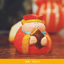 Load image into Gallery viewer, Small wood carving creative ornaments birthday gifts cute car ornaments